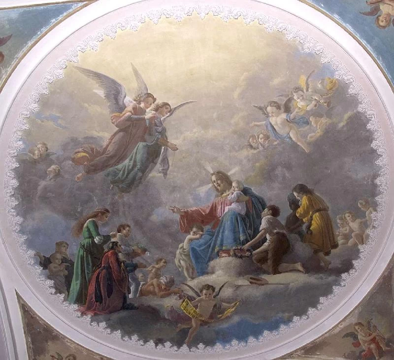 Gesù Cristo accoglie i fanciulli, Calusco d'Adda, Bergamo